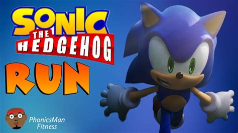 Sonic Run PE Warm UP Sonics The HedgeHog Workout Brain Break