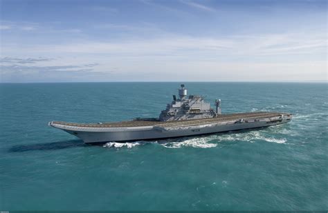 Naval Open Source Intelligence Ins Vikramaditya Comes Out With Flying