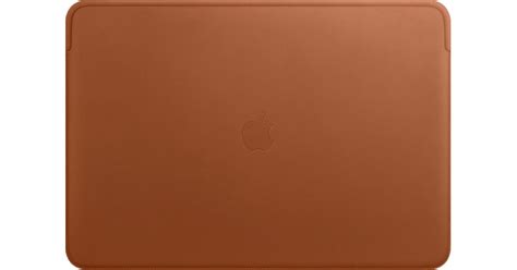 Apple MacBook Pro 16 Inches Leather Sleeve Saddle Brown Coolblue