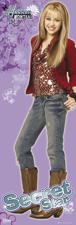 Hannah Montana Secret Star Poster All Posters In One Place 31 Free