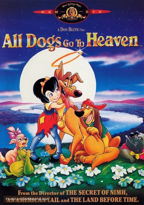 All Dogs Go To Heaven 1989 Dvd Movie Cover