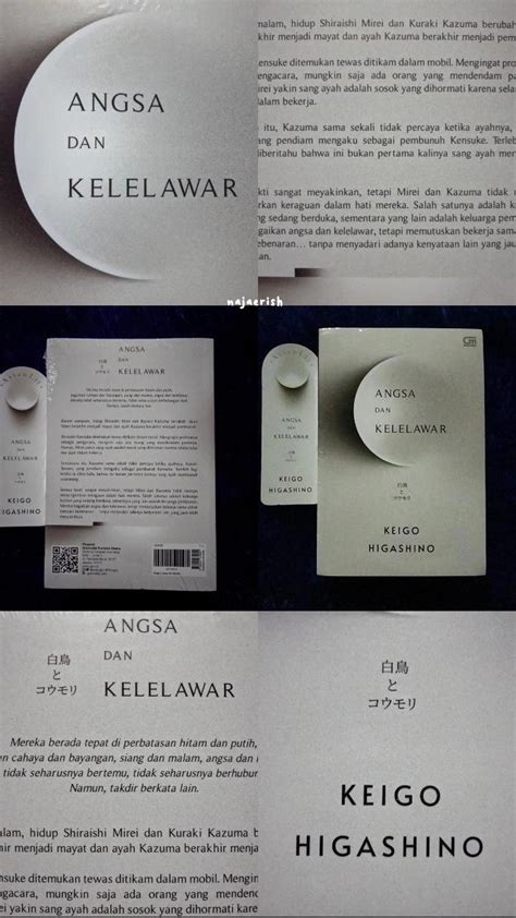 Novel Angsa Dan Kelelawar By Keigo Higashino Novels Books Libros