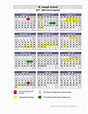 2019-2020 School Calendar - St. Joseph School - Bardstown, KY