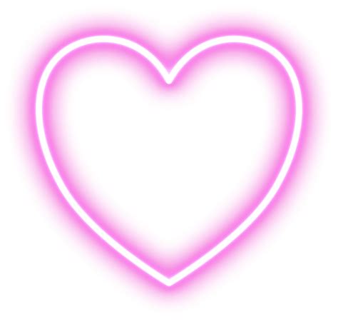 Neon Heart Pngs For Free Download