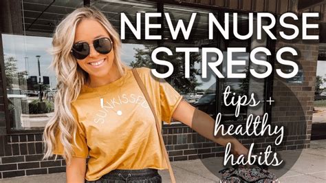 New Nurse Stress Tips Healthy Habits Youtube