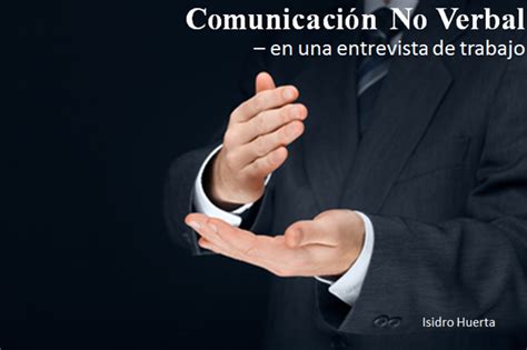 Cenit Comunicaciones Comunicación No Verbal En Una Entrevista De