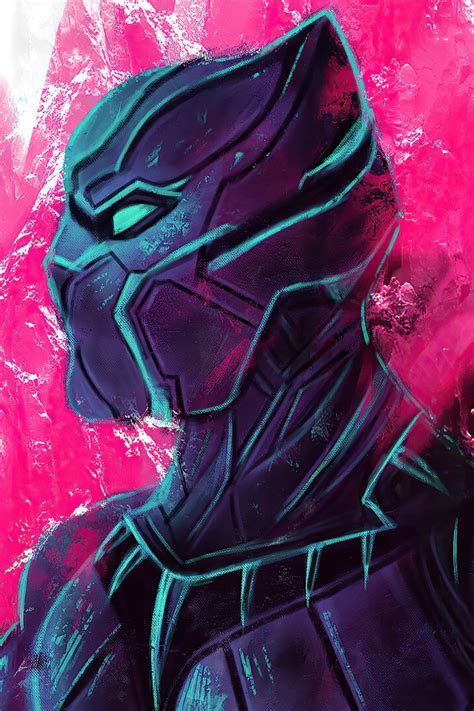 640x960 Black Panther Marvel Comic Iphone 4 Iphone 4s Wallpaper Hd