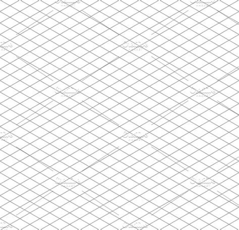 Isometric Grid Seamless Pattern ~ Patterns ~ Creative Market