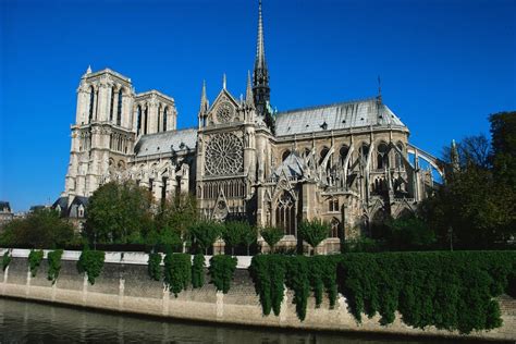 Pinnacle Of Gothic Architecture Notre Dame De Paris Cathedral Europe