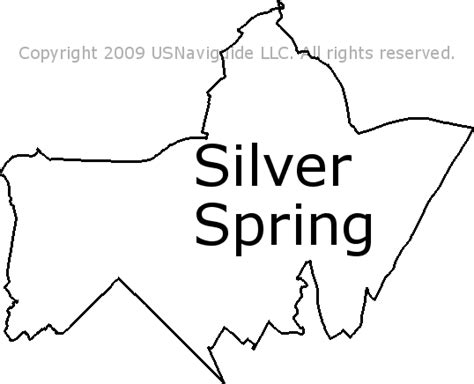 Silver Spring Zip Code Map South Carolina Map