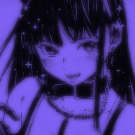 Purple Aesthetic Anime PFP