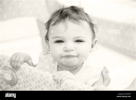 Silly Baby Face Stock Photo Alamy