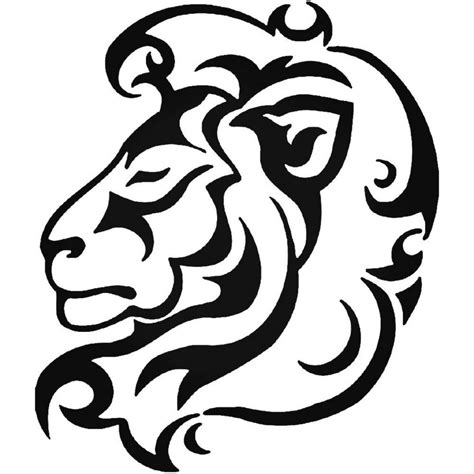 Lion Vinyl Decal Sticker V52 Decalshouse