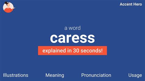 Caress Meaning And Pronunciation Youtube