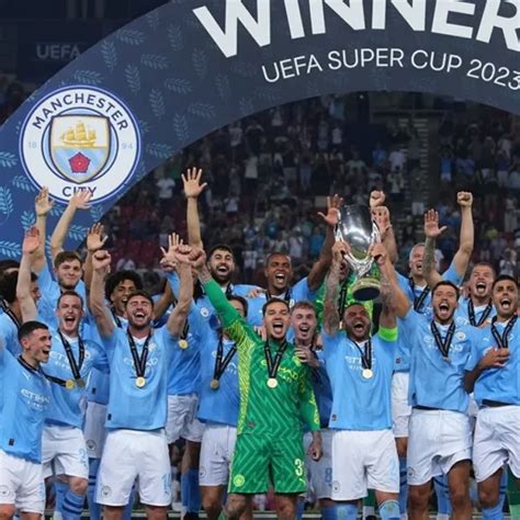 manchester city venció por penales al sevilla y se consagró campeón de la supercopa de europa