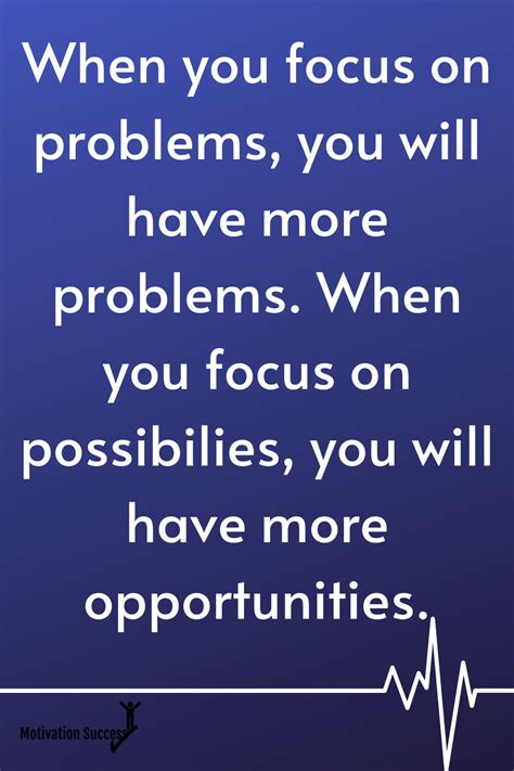 When You Focus On Problems You Will Have More Problems Meditation