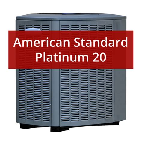 American Standard Platinum 20 Air Conditioner Review And Price