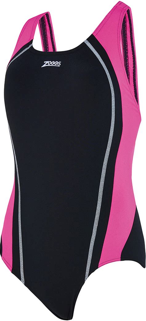 Zoggs Womens Eaton Flyback Swimsuit Wiggle