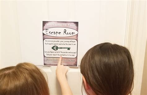 Diy Escape Room For Kids Hands On Teaching Ideas Escape Rooms
