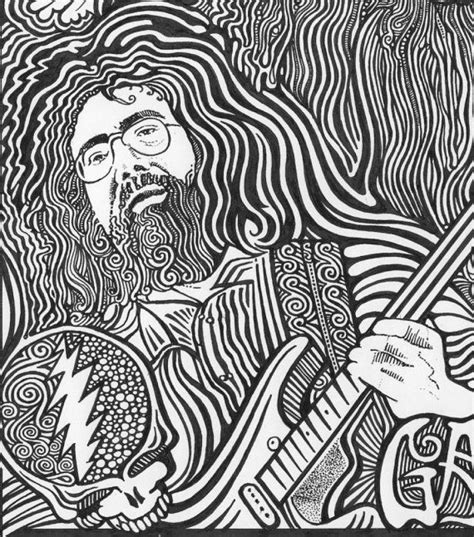 Grateful Dead Coloring Pages For A Fun Creative Activity Coloring