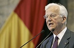 Richard von Weizsäcker ist tot: Bundespräsident Joachim Gauck ordnet ...
