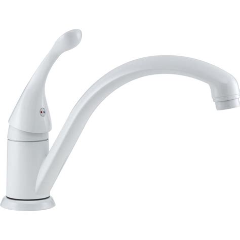 Delta kitchen faucets come in a variety of fits, functions, finishes and features meant to make your life easier around the kitchen. Delta Collins Lever Single-Handle Standard Kitchen Faucet ...