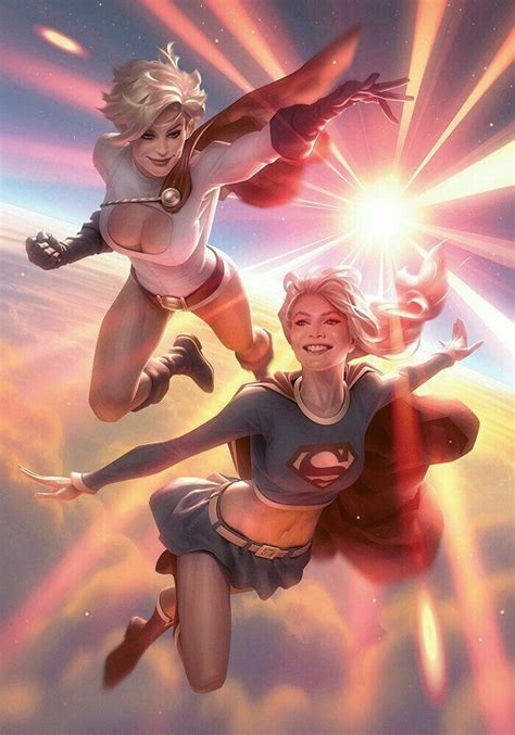 Supergirl Power Girl Comics Power Girl Supergirl Dc