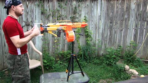 nerf heavy machine gun mod stampede youtube