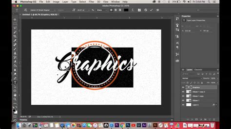 Photoshop Tutorial Cs6 How To Make A Logo Design From Scratch
