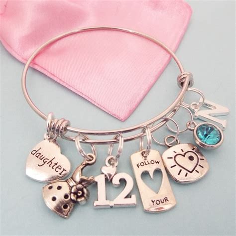 12th Birthday Gift for Girl, Gift for 12 Year Old, Girls Birthday Charm