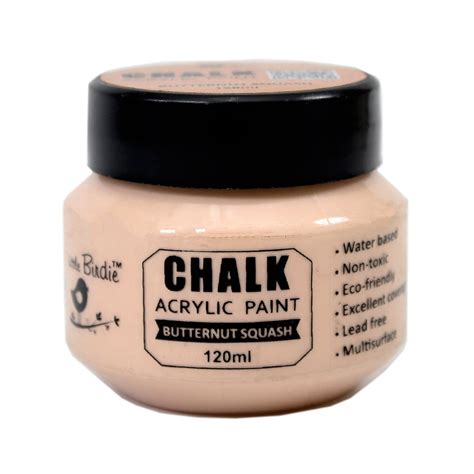 Home Decor Chalk Paint Butternut Squash 120ml Bottle Itsy Bitsy