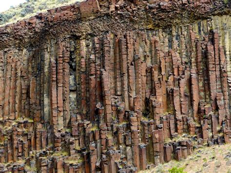 Narrow Basalt Columns John Day River Central Oregon Flickr