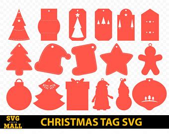 Browse our christmas images, graphics, and designs from +79.322 free vectors graphics. Gift tags svg | Etsy