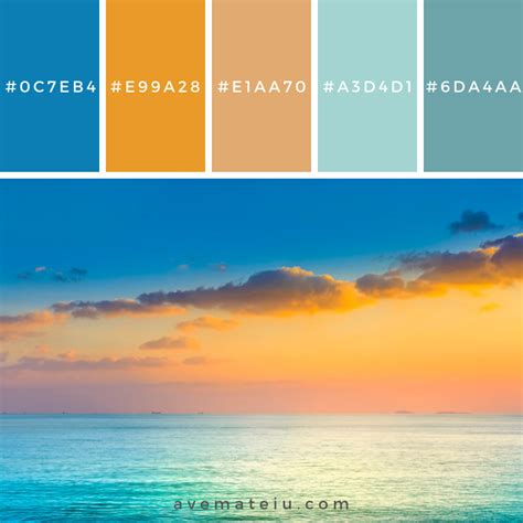 Caribbean Key West Color Palette