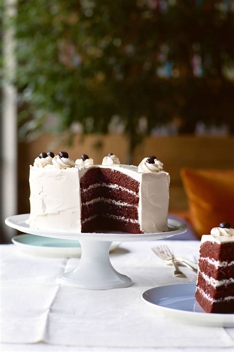 It's magnificently buttery and exponentially lemony thanks to a tart soak in a lemon and sugar syrup and a drizzle of lemony confectioners' sugar glaze. Recipe: Ina Garten's Devil's Food Cake | Kitchn