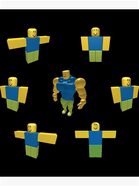 Roblox Noob T Pose Pack Photographic Print For Sale By