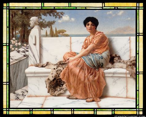 In The Days Of Sappho By John William Godward