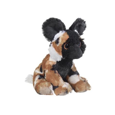 Wildlife Artists African Wild Dog Plush Toy Fin Feather Fur Outfitters