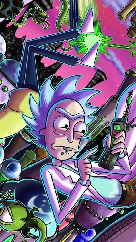 4k Rick And Morty Wallpaper Whatspaper