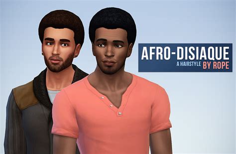 Sims 4 Hairs ~ Simsontherope Afro Disiaque Hairstyle