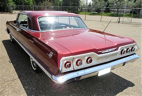 Nice Original 1963 Chevy Impala Ss In Clean Straight Condition