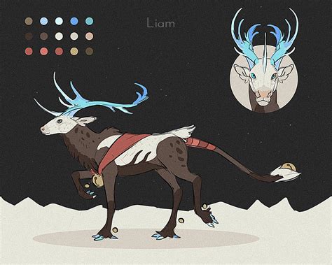 Character Design Reindeer Adoptable Sold By Antarasis On Deviantart