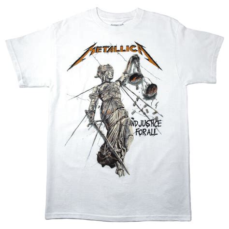 And Justice For All Album Cover T Shirt