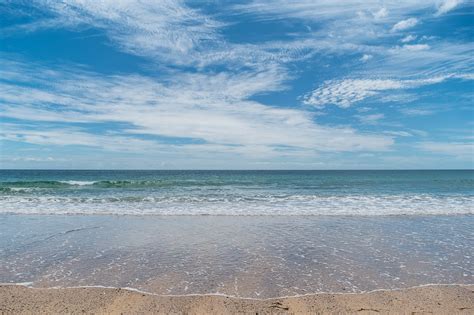 Beach Waves Sand Free Photo On Pixabay Pixabay