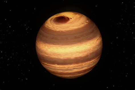 Huge Jupiter Like Storm Rages On Cool Failed Star Video Space