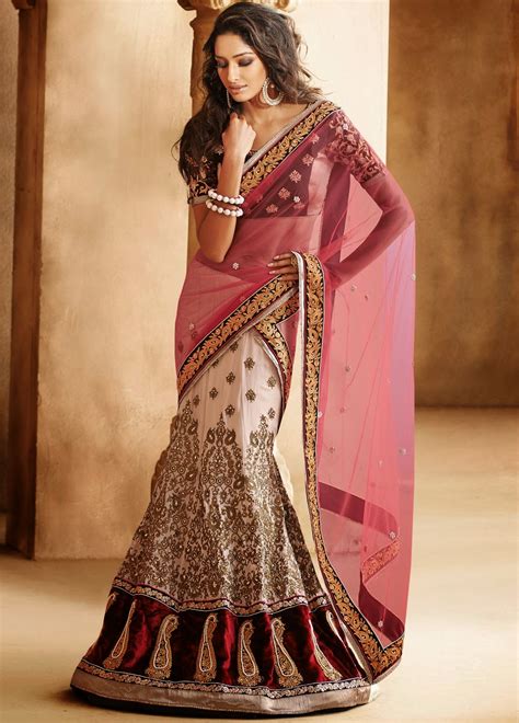 latest fashion of indian and pakistan 2014 sarees designer lahenga 171