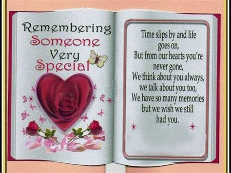 Life Love Quotes Remembering Someone Very Special Happy Birthday In