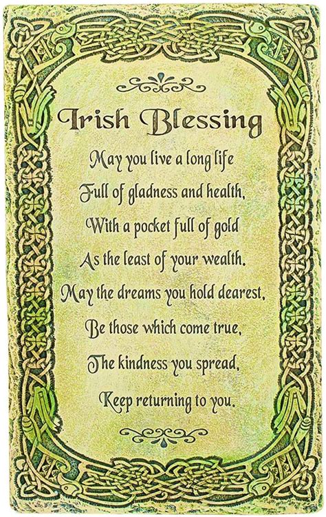 An Irish Blessing Wiith Illustrated Border 6 Pack Of Blank Etsy Italia