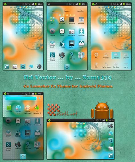 Hd Vector Android Theme By Sam1374 Themebowl