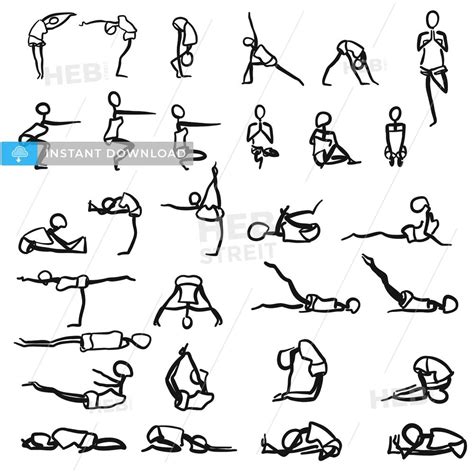 Stick Drawing Yoga Poses Yoga Drawing Stick Figure Drawing How To